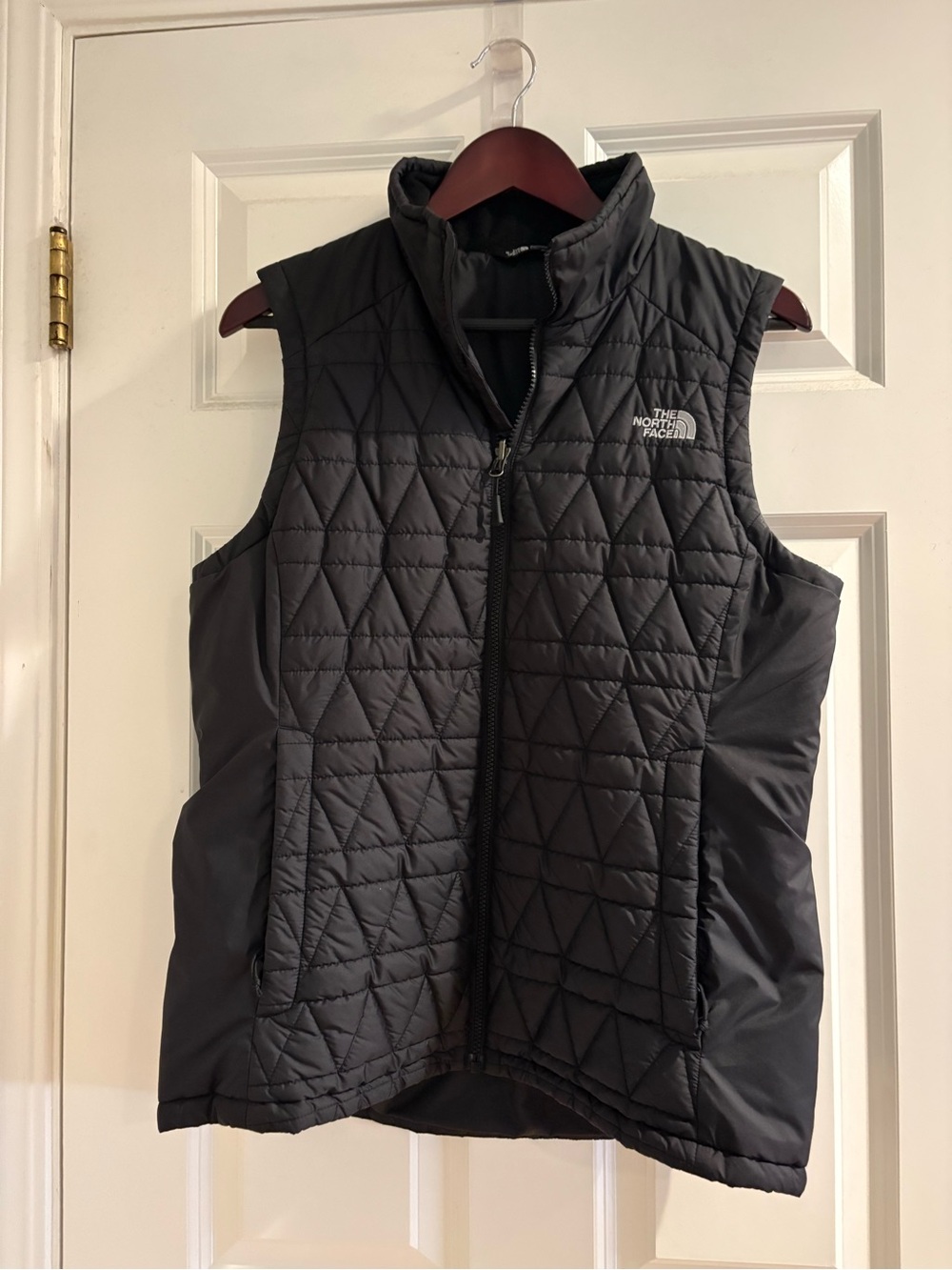 The North Face Woman’s Black Quilted Insulated Vest